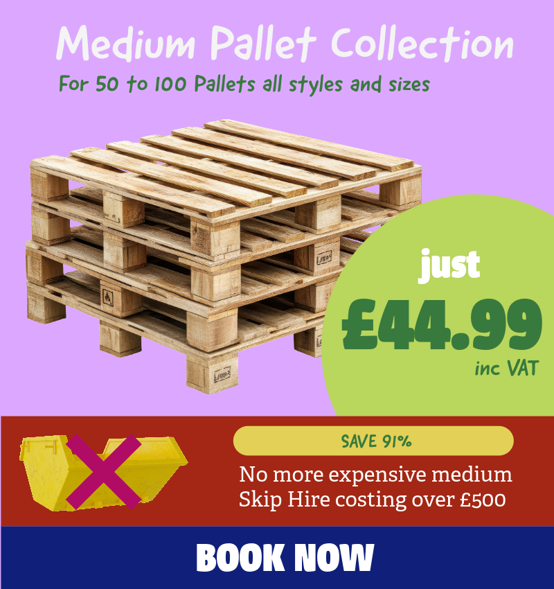 Medium Pallet Collection - 50 to 100 Pallets