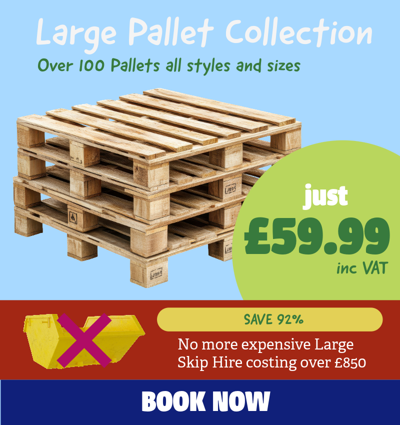 Large Pallet Collection - 100+ Pallets